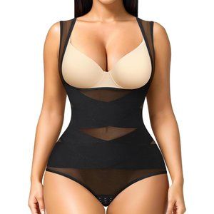 Women Tummy Control Shapewear Bodysuit Seamless Faja Colombian Butt Lifter